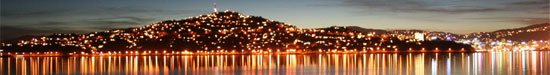 Mt Victoria lights - Wellington